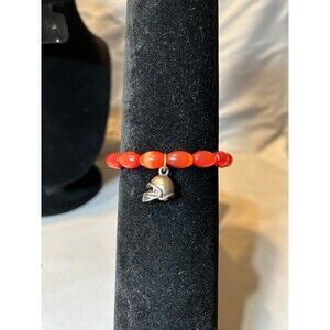 Chavez for Charity Football Helmet Beaded Bracelet